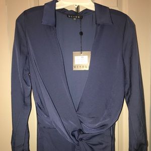 Meshki  Navy Blue Knot Maxi